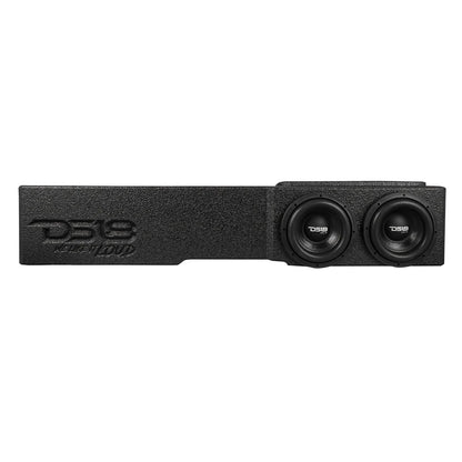 EBM-FFPUFCG-2X8.LDPKG Loaded 2 x 8" Subwoofer Enclosure for Chevy/GMC Crew Cabs (2007-2024) and Ford F-150/Super Duty Crew Cabs (2009-2024)