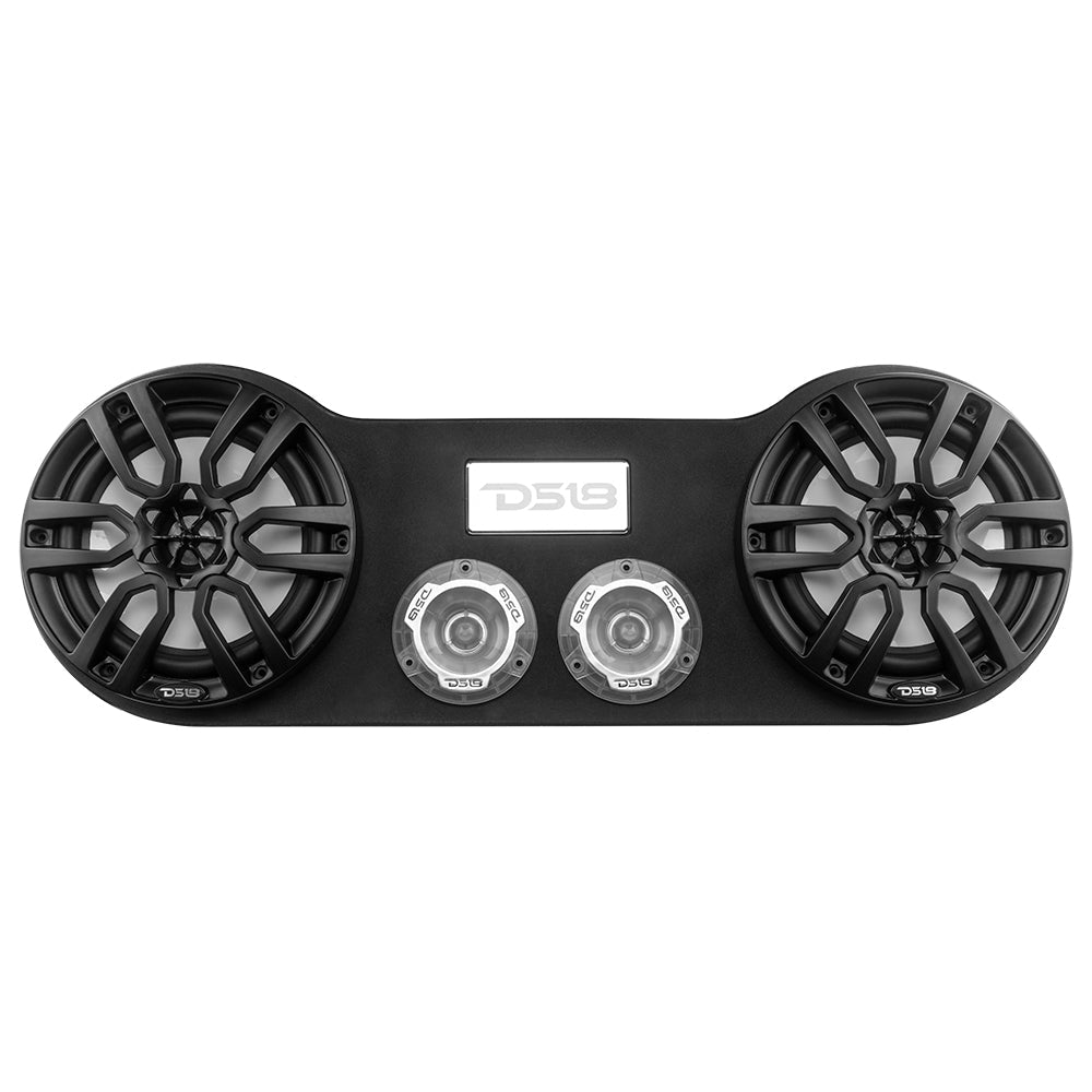 EN28-28 High Density ABS Universal Speakers Enclosure 2 X 8" and 2 x 3.78" Tweeters