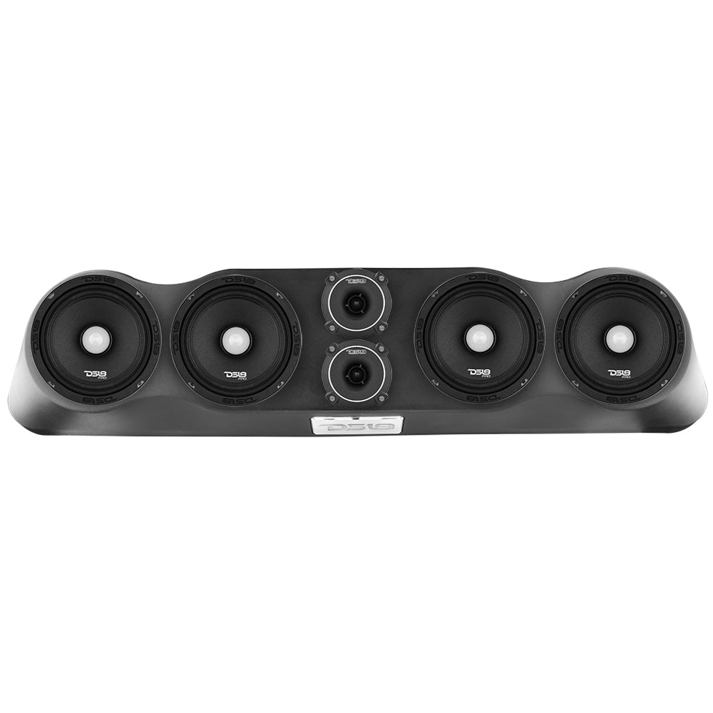 EN46-35 35" High Density ABS Universal Speakers Enclosure 4 X 6.5" and 2 x 3" Tweeters