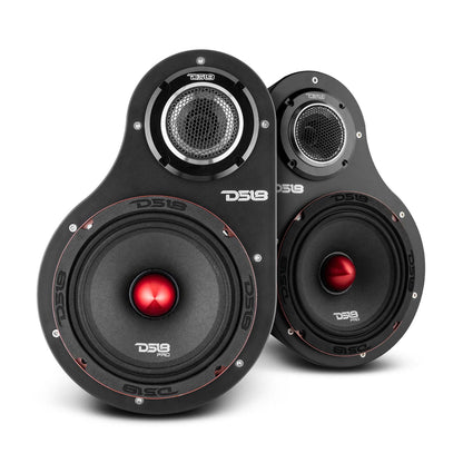 EN6P High Density Abs 2-Way Universal Pod 1 X 6.5" Loudspeaker and 1 x 3.78" Tweeter