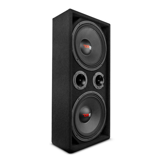 ENS-PRO-CHX102A.LD Dual 10" Loaded Ported Voceteo box