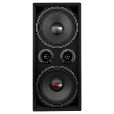 ENS-PRO-CHX102A.LD Dual 10" Loaded Ported Voceteo box