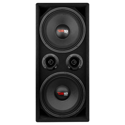 ENS-PRO-CHX102A.LD Dual 10" Loaded Ported Voceteo box