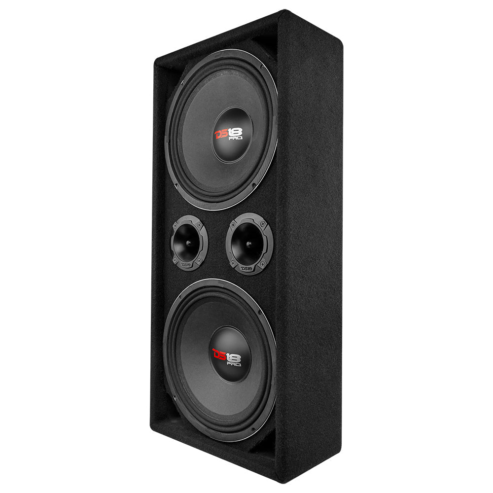 ENS-PRO-CHX102A.LD Dual 10" Loaded Ported Voceteo box