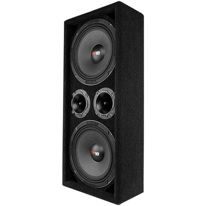 ENS-PRO-CHX82A.LD Dual 8" Loaded Ported Voceteo Box