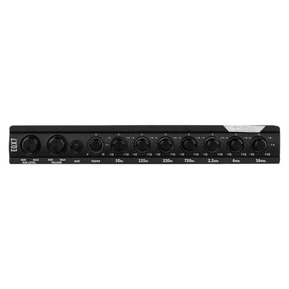 EQX7 DS18 High Volt 7-Band Equalizer with High Level Input and Auto Turn On