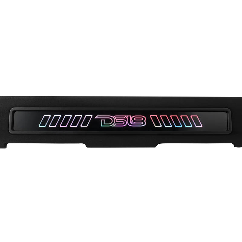 EXCL-FORDBASS.DF/17-UP.LDPKG Ford F-150 Down Firing Loaded Subwoofer Enclosure with Dream LED Lights, Amplifier and Wiring Kit