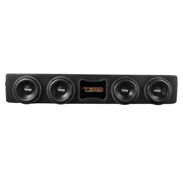 EXCL-FORDBASS.FF/17-UP-LDPKG Ford F-150 Forward Firing Loaded Subwoofer Enclosure with Dream LED Lights, Amplifier and Wiring Kit