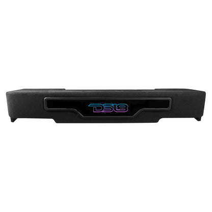 EXCL-RAMBASS.DF/21-UP.LDPKG Dodge Ram Down Firing Subwoofer Enclosure with Dream LED Light, Amplifier and Wiring Kit