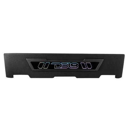 EXCL-SILVERADOBASS.DF/22-UP.LDPKG Chevy Silverado Down Firing Subwoofer Enclosure with Dream LED Lights, Amplifier and Wiring Kit
