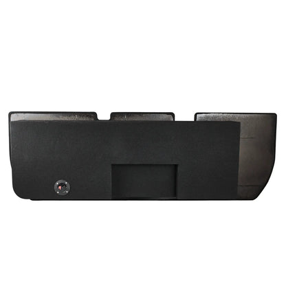 EXCL-TUNDRABASS1.LDPKG Exclusive Dual 10" Sealed Subwoofer Enclosure Package for 22-Up Toyota Tundra 1200 Watts Rms