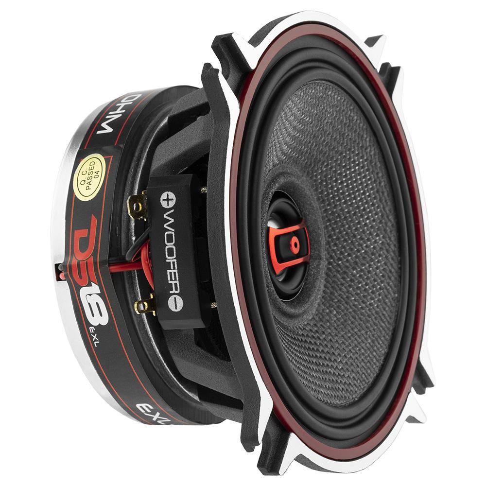 EXL-SQ4.0 2-Way Coaxial Speaker with Fiber Glass Cone 60 Watts Rms 3-Ohm