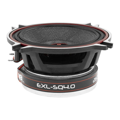 EXL-SQ4.0 2-Way Coaxial Speaker with Fiber Glass Cone 60 Watts Rms 3-Ohm