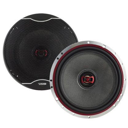 EXL-SQ6.5 2-Way Coaxial Speaker with Fiber Glass Cone 120 Watts Rms 3-Ohm