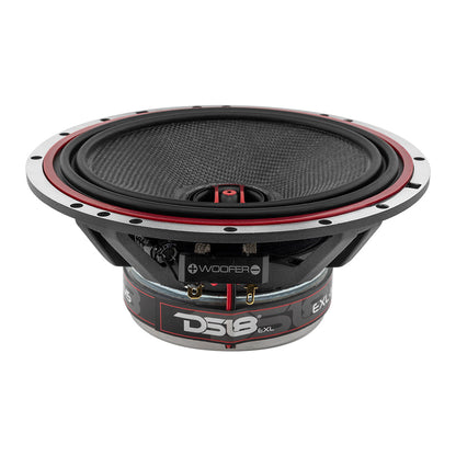 EXL-SQ6.5 2-Way Coaxial Speaker with Fiber Glass Cone 120 Watts Rms 3-Ohm