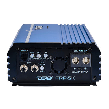 FRP-5K/TI FRP Compact Full-Range Class D 1-Channel Amplifier 5,000 Watts Rms @ 1-Ohm Titanium