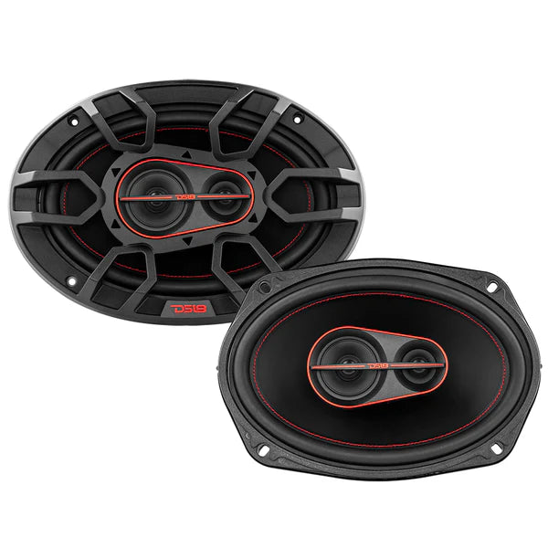 G6.9XI DS18 GEN-X 6x9 4-Way Coaxial Speakers 60 Watts Rms 4-Ohm