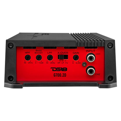 G700.2D GEN-X Full-Range Class D 2-Channel Amplifier 700 Watts