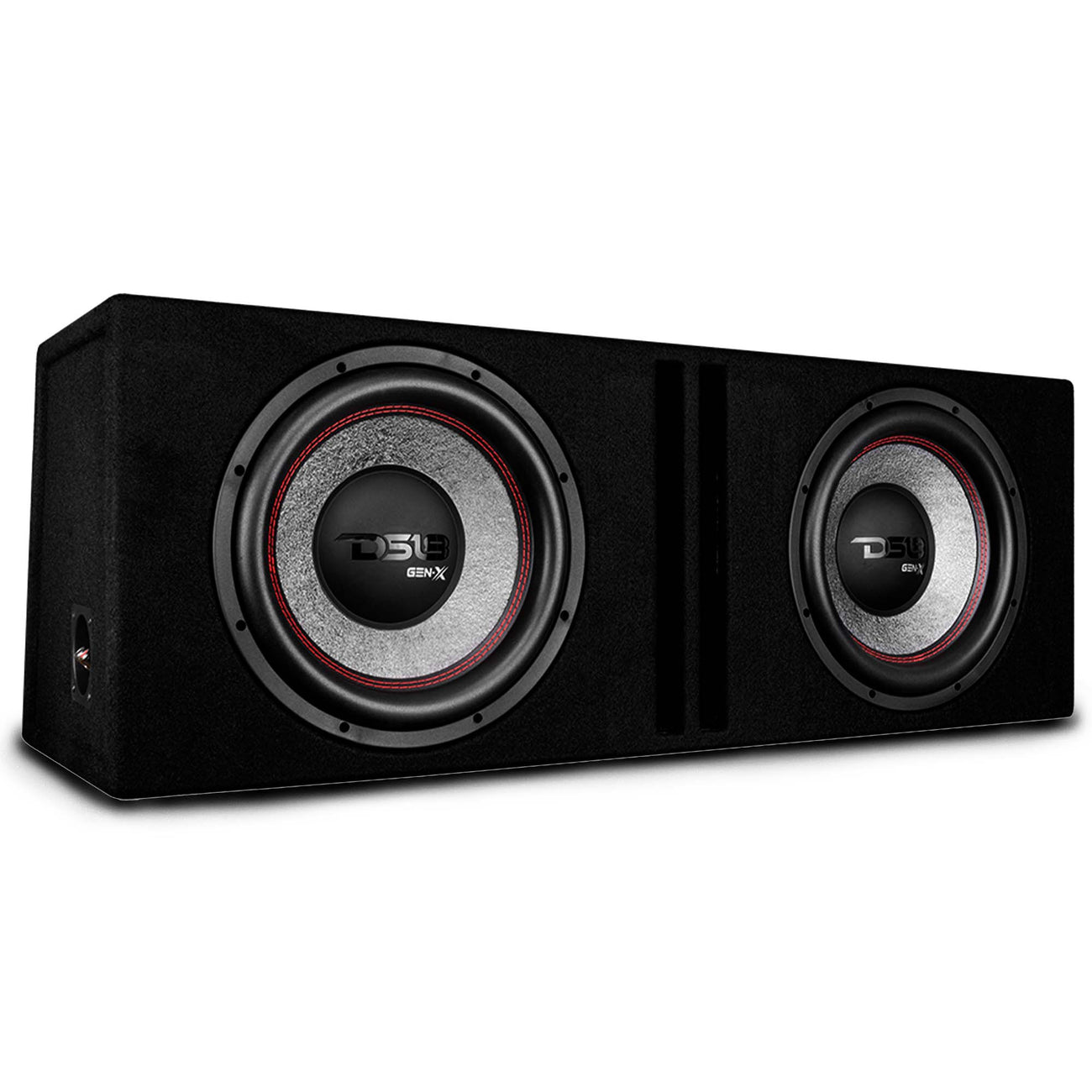 GEN-X212LD Dual 12" Loaded Subwoofer Ported Enclosure With GEN-X124D 900 Watts Rms