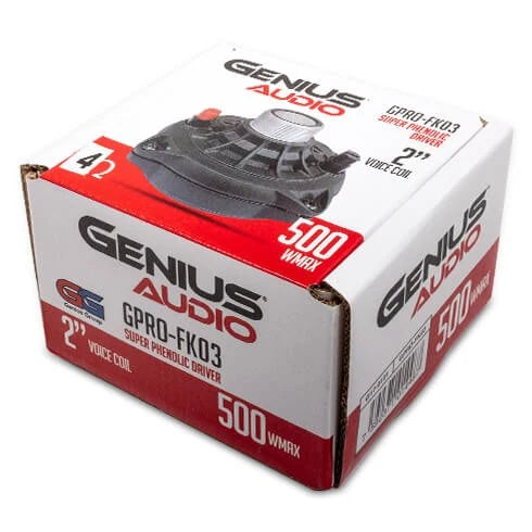 GPRO-FK03/ST 2'' DIAMETER FERRITE MAGNET NOZZLE 2'' VOICE COIL PHENOLIC DIAPHRAGM COMPRESSION