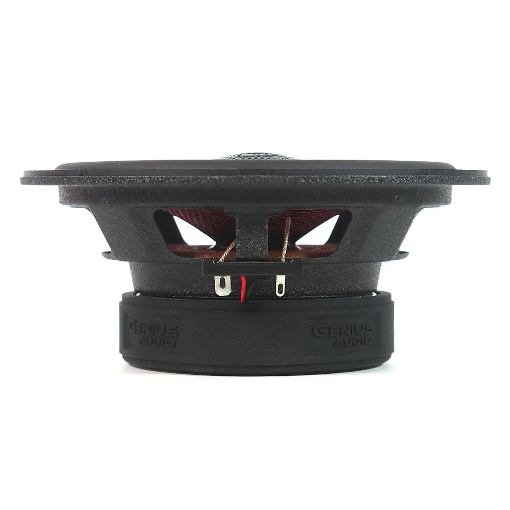 GXT65.2HR 6.5” 2 WAY COAXIAL SPEAKER HIGH QUALITY WITH BLACK CARBON FIBER RED GLASS FIBER MIXED