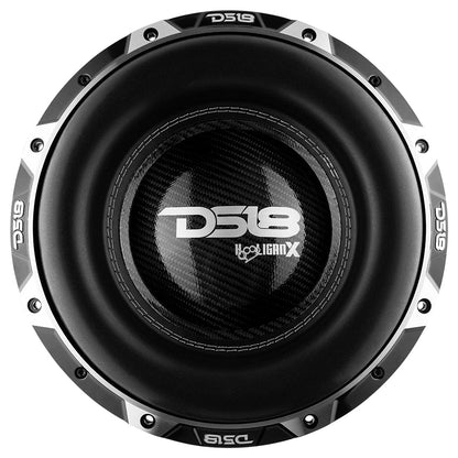 HOOL-X12.4DHE 12" High Excursion Subwoofer 4000 Watts Rms 4" DVC 4-Ohm