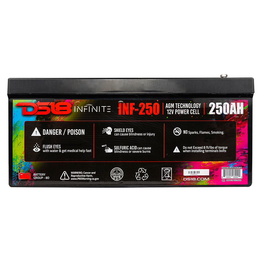 INF-250AH INFINITE 7500 Watts 250 AH AGM Power Cell