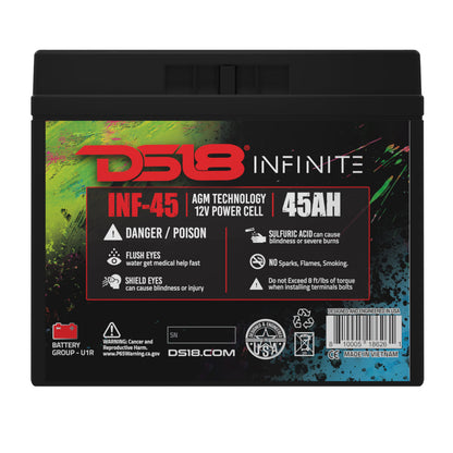 INF-45AH INFINITE 45 AH AGM Power Cell Battery