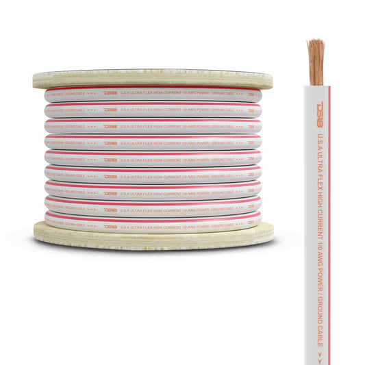 MOFC0GA25P 0-GA Marine Grade Tinned 100% Copper OFC Power Wire -25 Feet