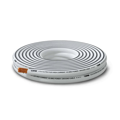 MOFC0GA25G 0-GA Marine Grade Tinned 100% Copper OFC Ground Wire -25 Feet