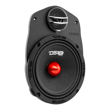 MP69 High Density ABS 6x9" 2- Way Speaker Adapter 1 X 6.5" Speaker and 1 x 1.38" Tweeter