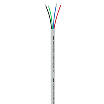 MRGB-18GA-100FT 18-GA Marine Tinned 100% Copper OFC LED RGB Wires -100 Feet