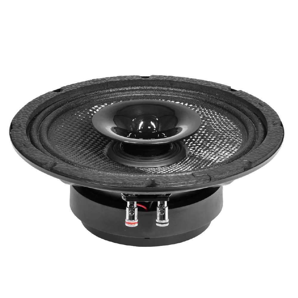 MRH65.2CP 6.5” PAIR SLIM LOUDSPEAKER HYBRID WITH CARBON FIBER AND 1” COMPRESSION DRIVER HORN