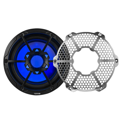 NXL-10SUB/BK NXL 10" Marine Subwoofer with RGB LED Lights 300 Watts Rms SVC 4-Ohm - Black
