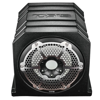 NXL-10SUBLD Dual 10" Marine Subwoofer Enclosure with 10" Passive Radiator and LED RGB Lights 350 Watts Rms 4-Ohm (NXL-10SUB Included)