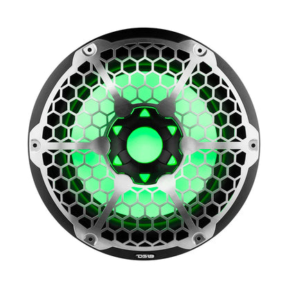 NXL-12SUB/BK NXL 12" Marine Subwoofer With LED RGB Lights 350 Watts Rms SVC 4-Ohm -Black