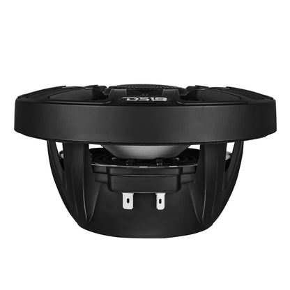 NXL-IQ6/BK NXL 6.5" 2-Way Coaxial Marine Speaker With Digital Led Lights And Bullet Tweeter 150 Watts 4-Ohm