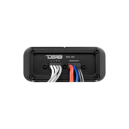 NXL-N2 NXL 2-Channel Full-Range Class D IP67 Marine and Powersports NANO Amplifier 2 x 100 Watts Rms @ 4-Ohm 900 Watts Peak