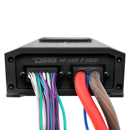 NXL-X1200.8D NXL 8-Channel Full-Range Class D IP67 Marine and Powersports Amplifier 8 x 150 Watts RMS @ 4-Ohm
