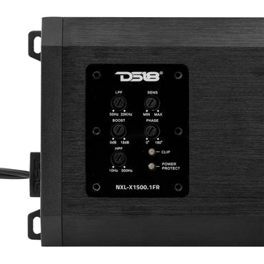 NXL-X1500.1FR NXL 1-Channel Full-Range Class D IP67 Marine and Powersports Amplifier 1 x 1500 Watts Rms @ 1-Ohm