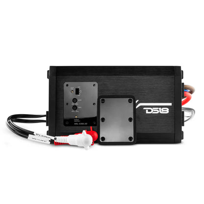 NXL-X360.2D NXL 2-Channel Full-Range Class D IP67 Marine and Powersports Amplifier 2 x 180 Watts Rms @ 4-Ohm