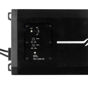 NXL-X360.2D NXL 2-Channel Full-Range Class D IP67 Marine and Powersports Amplifier 2 x 180 Watts Rms @ 4-Ohm