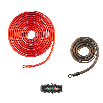 OFCKIT4 4-GA OFC 100% Copper Amplifier Installation Kit