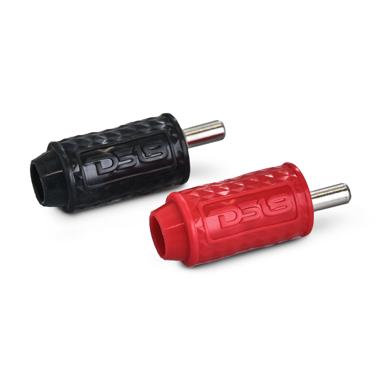 PI4/8 1/4-GA to 1/8-GA Amp Input Reducers with Offset Stub and Silicone Cover