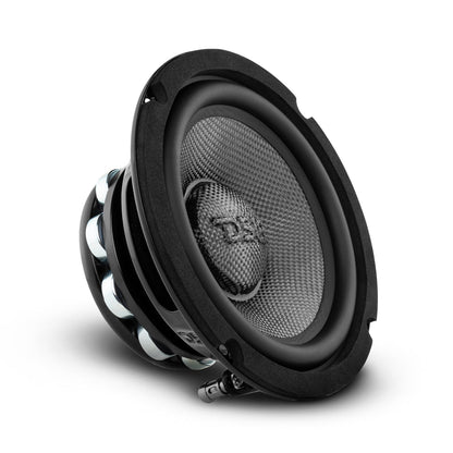 PRO-CF6.4NR 6.5" Neodymium Carbon Fiber Water resistant Cone Mid-Bass Loudspeaker 250 Watts Rms 4-Ohm