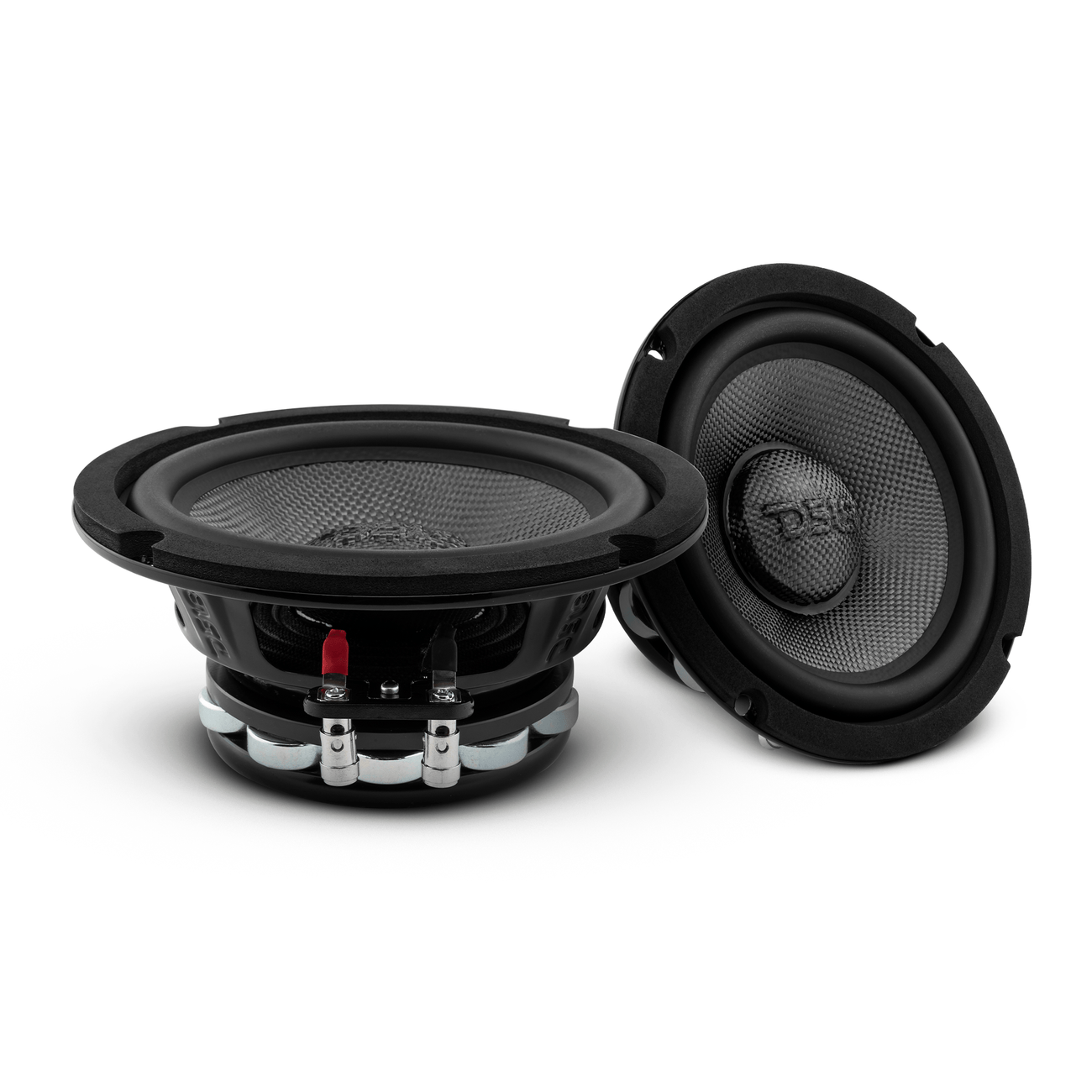 PRO-CF6.4NR 6.5" Neodymium Carbon Fiber Water resistant Cone Mid-Bass Loudspeaker 250 Watts Rms 4-Ohm