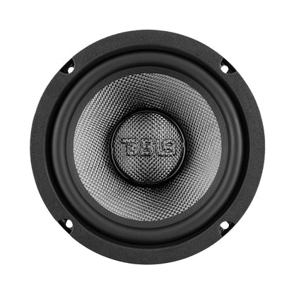 PRO-CF6.4NR 6.5" Neodymium Carbon Fiber Water resistant Cone Mid-Bass Loudspeaker 250 Watts Rms 4-Ohm