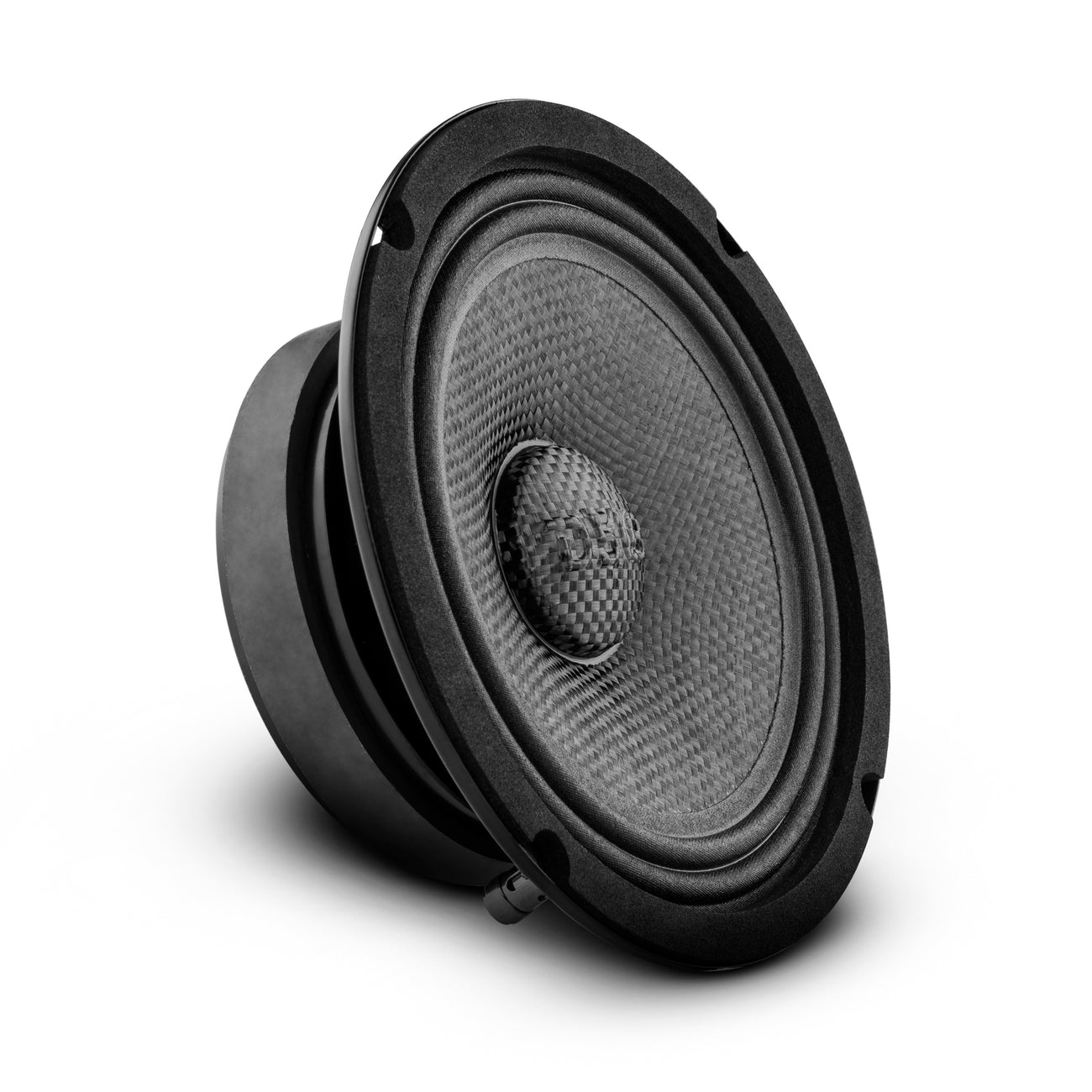 PRO-CF6.4SL Shallow Carbon Fiber Water resistant Cone Mid-Bass Loudspeaker 250 Watts Rms 4-Ohm