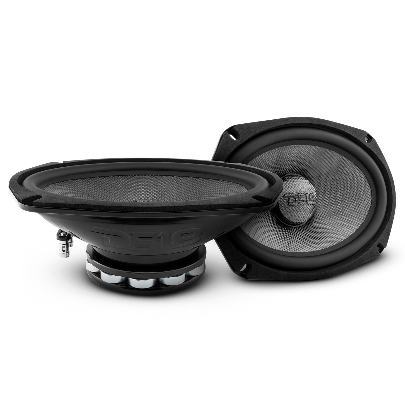 PRO-CF69.2NR Neodymium Carbon Fiber Water resistant Cone Mid-Bass Loudspeaker 300 Watts Rms 2-Ohm