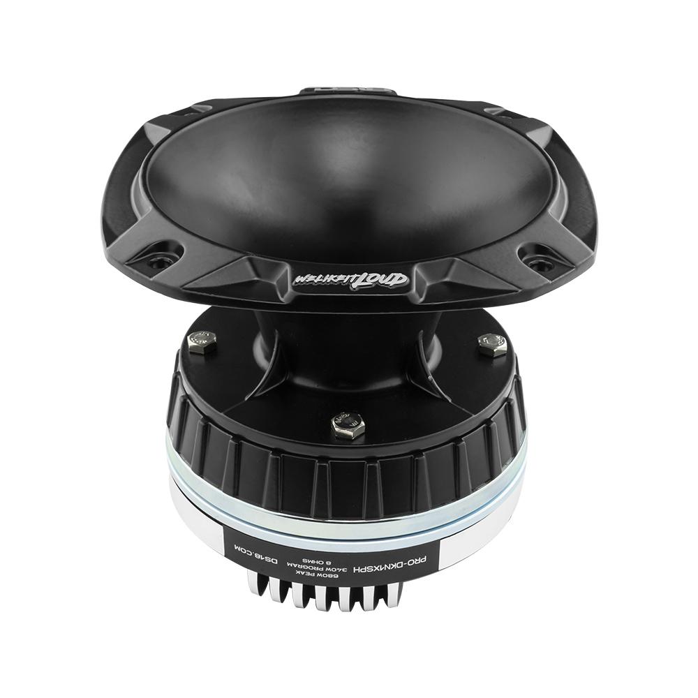 PRO-DKN1XSPH 2" Bolt On Throat Neodymium Driver with Spacer, 2" Throat Phenolic VC 680 Watts and PRO-HA52/BK Horn 680 Watts